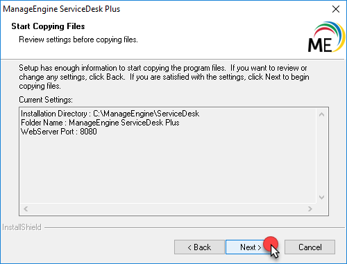 install7 مراحل تصویری نصب ServiceDesk